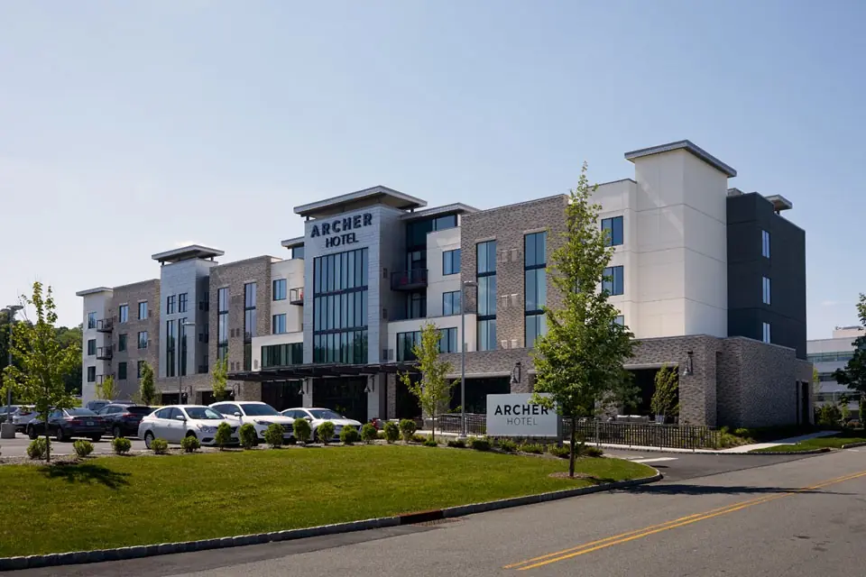 Archer Hotel Florham Park — Exterior daytime view