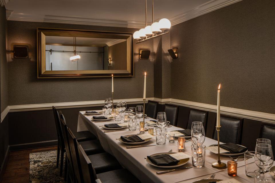 BRABO Brasserie private dining room