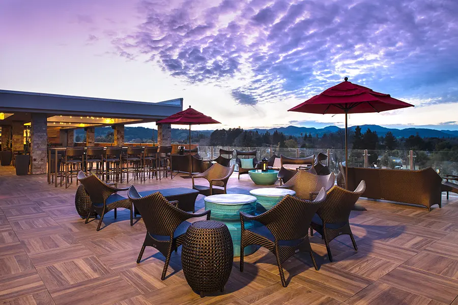 Archer Hotel Napa Sky & Vine Rooftop