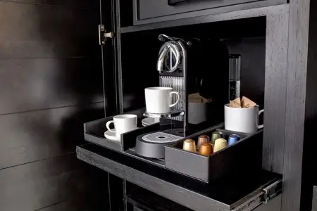 Complimentary in-room Nespresso coffee experience
