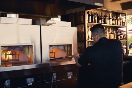 Whiskey Bar at Sky & Vine Rooftop Bar — Pizza Oven