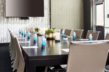 Archer Hotel Tysons - The Boardroom with table set up