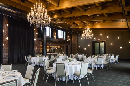 Archer Hotel Tysons - The Great Room Social Event round tables