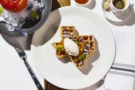 The Texas Waffle at AKB in Archer Hotel Austin
