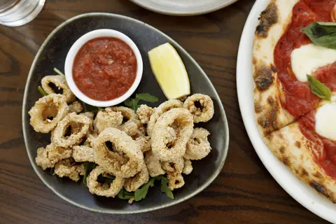 AKB Hotel Bar Calamari Appetizer