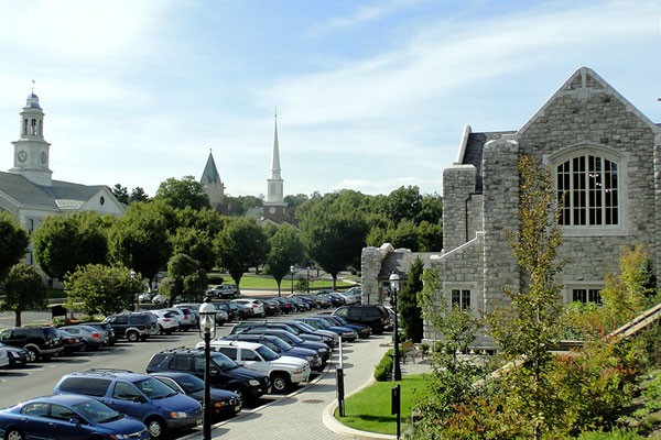 Downtown parking in Morristown