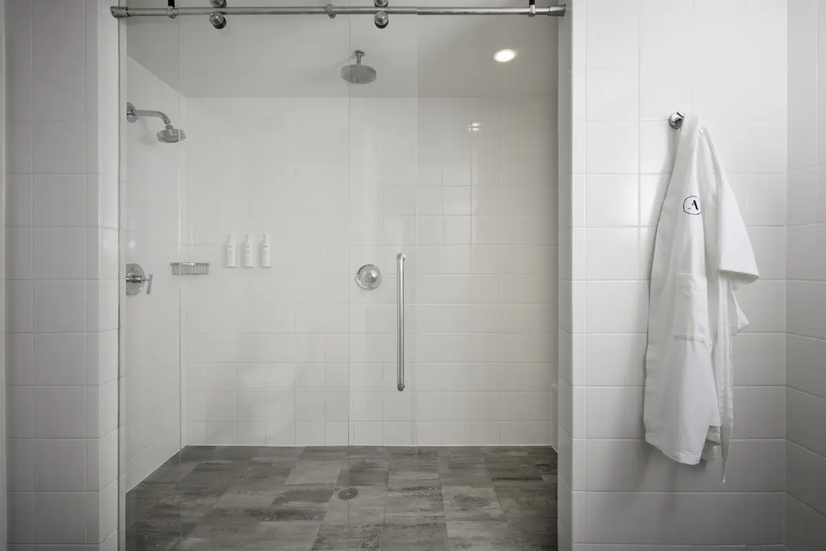 Presidential Suite shower