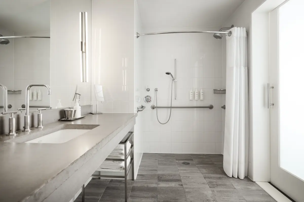 Accessible shower