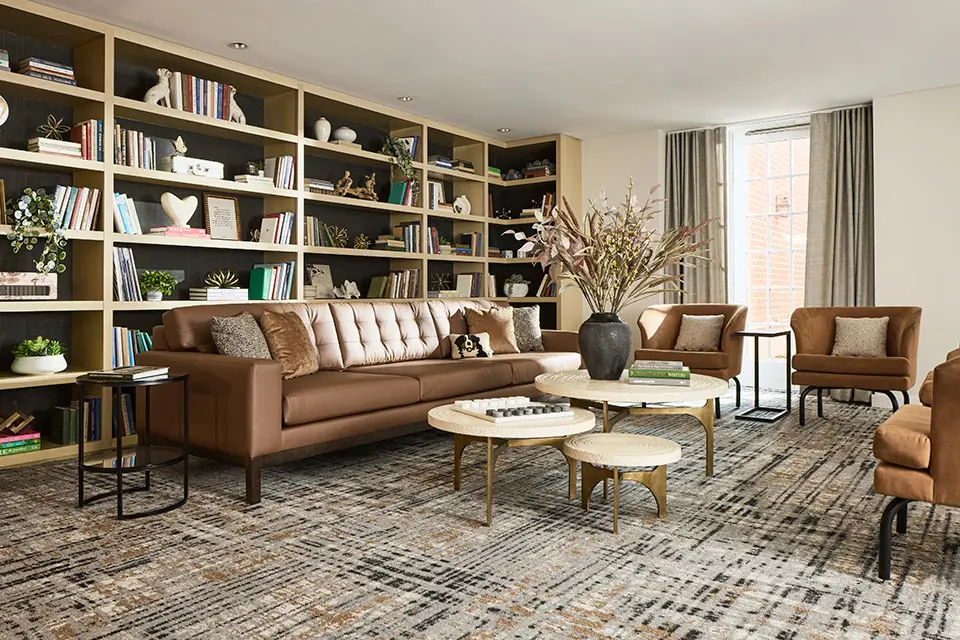 Living Room at Archer Hotel Alexandria - view angled