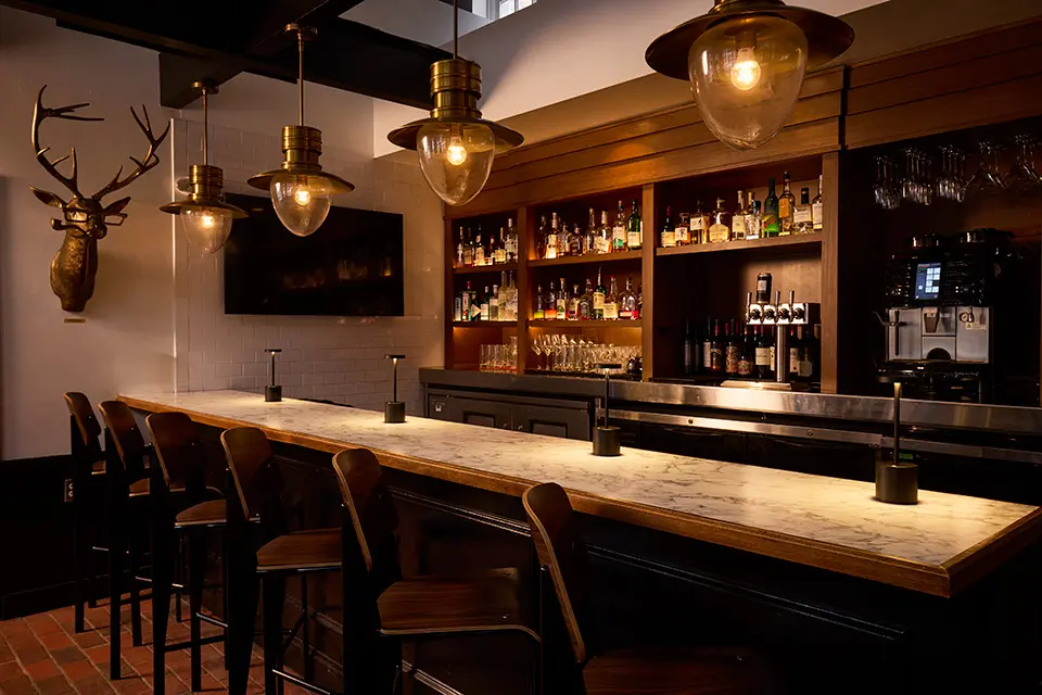AKB hotel bar at Archer Hotel Old Town Alexandria