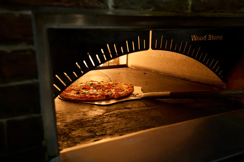 Pizza oven at Archer Hotel Old Town Alexandria's AKB