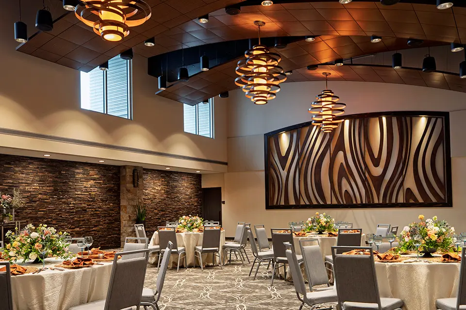 Grand Salon at Archer Napa - floral arrangements