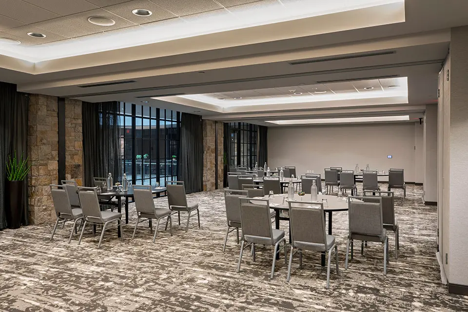 Great Room crescent rounds at Archer Hotel Napa