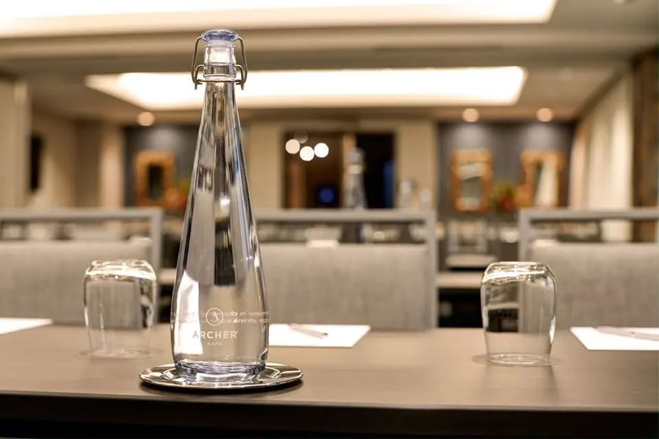 Archer Hotel Napa - The Great Room A water bottle