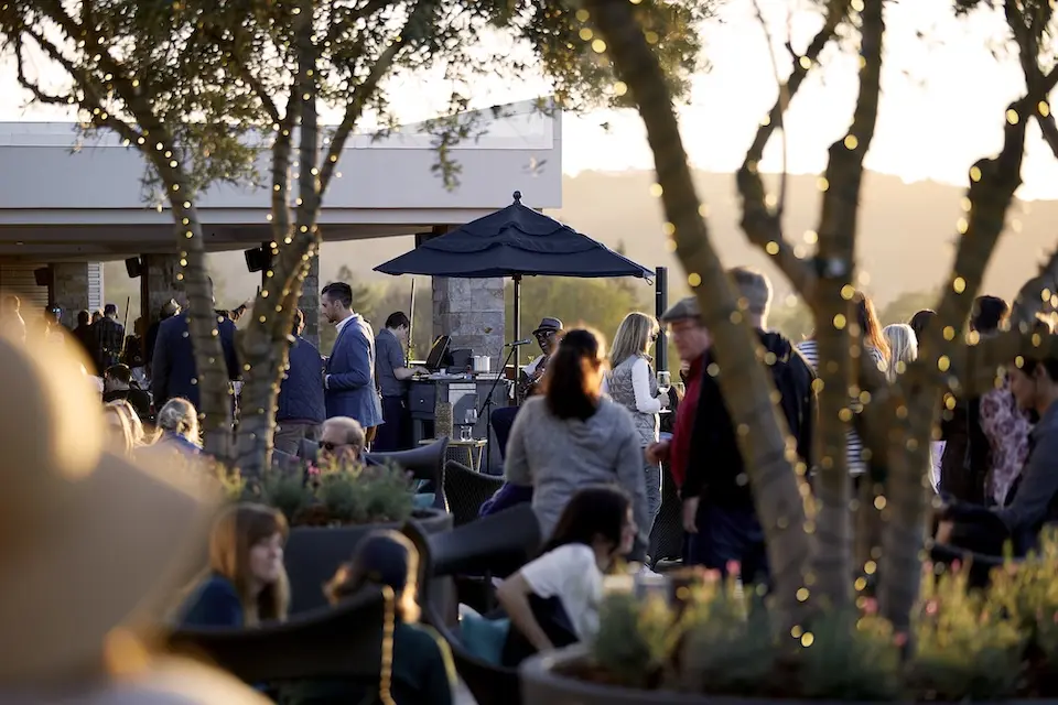 Archer Napa's open-air rooftop buzzing with guests