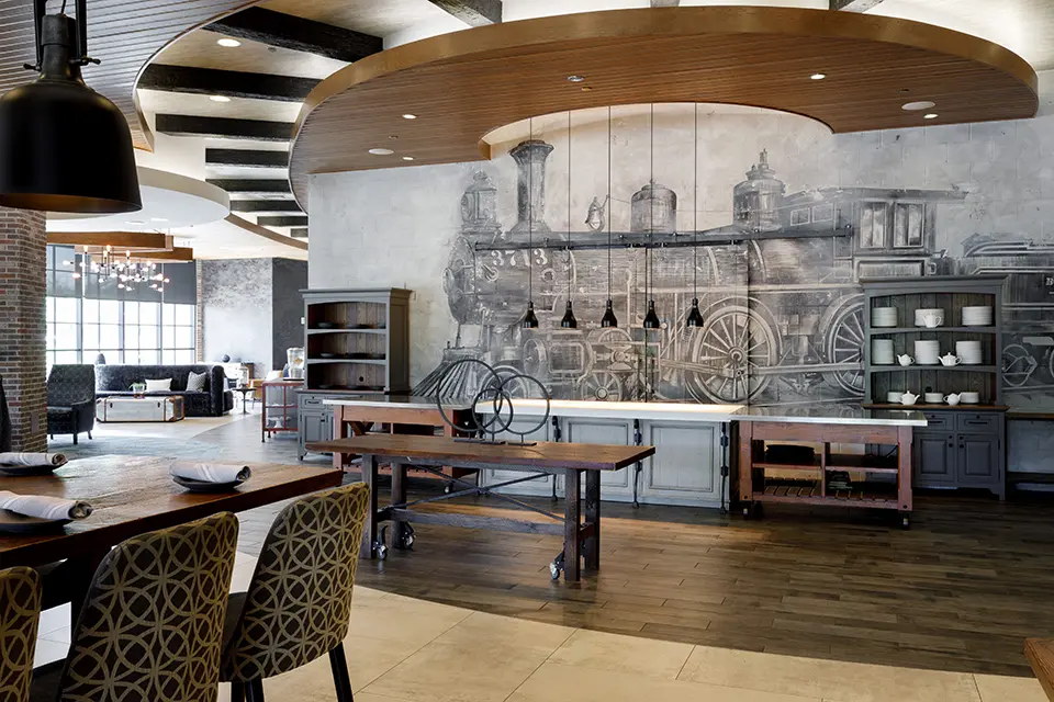 Archer Hotel Burlington Breakfast Area