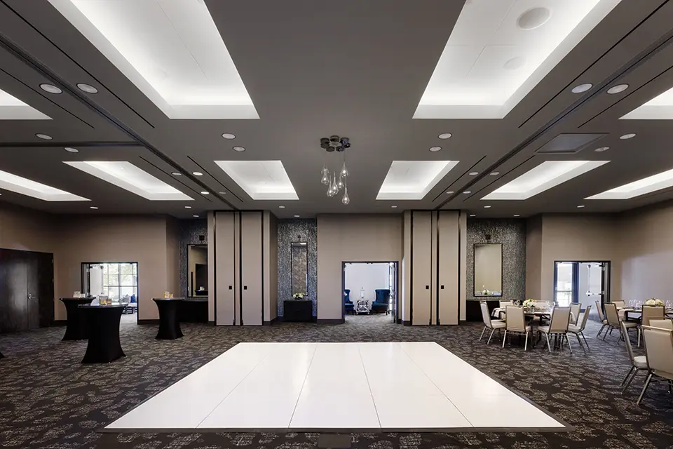 Archer Hotel Burlington Great Room Dance Floor