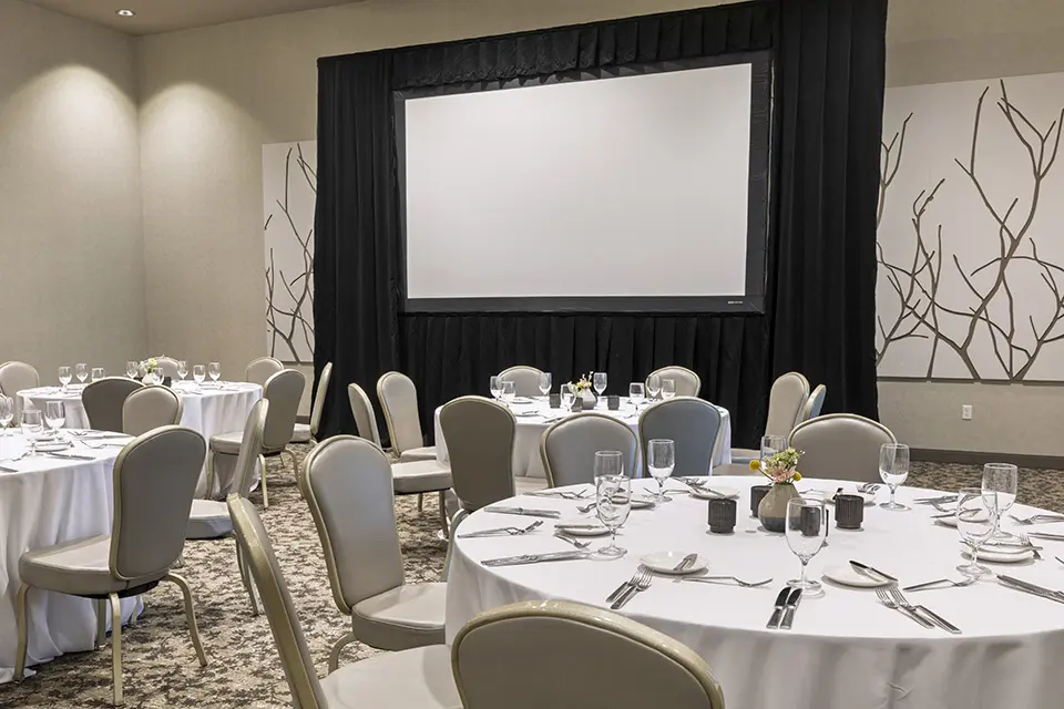 Archer Hotel Austin event set up in the Salon A