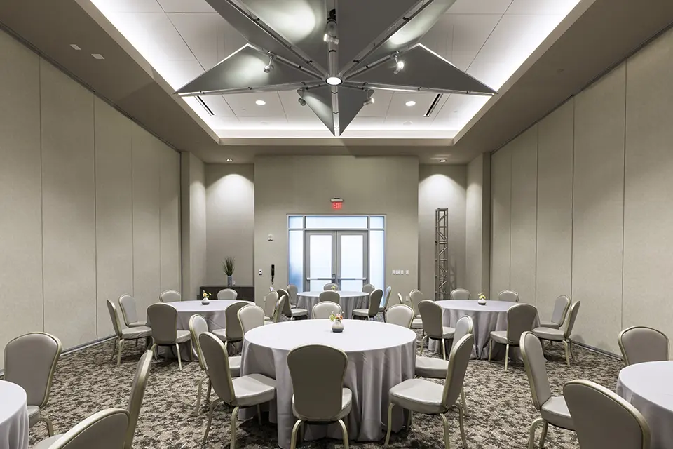Archer Hotel Austin event set up in the Salon B