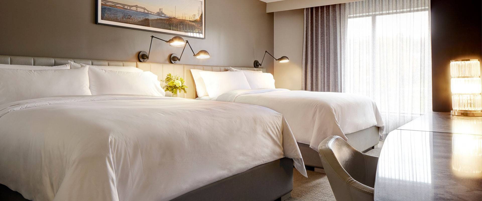 Archer Hotel Florham Park Double Queen guest room